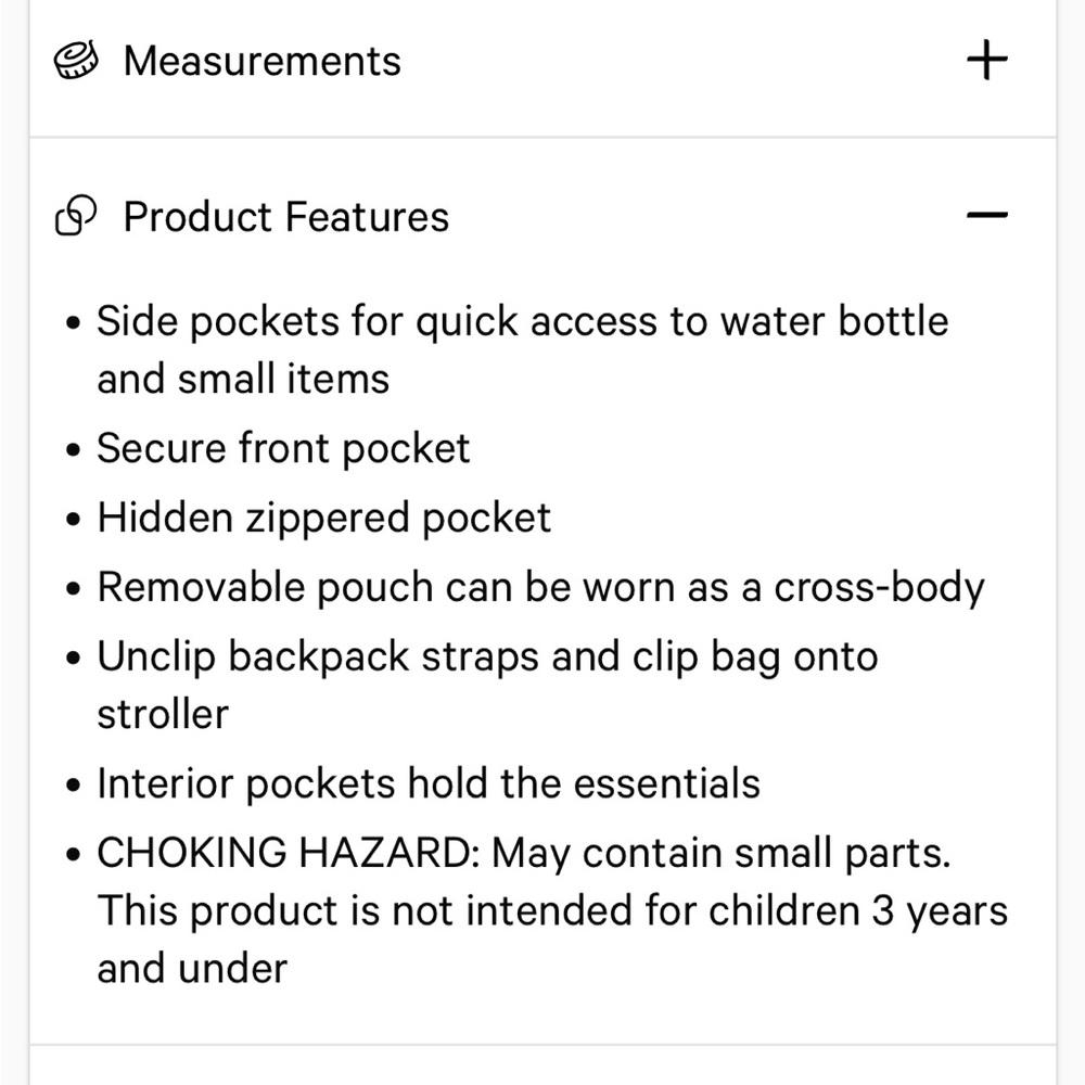LULULEMON NEW PARENT BACKPACK - Picture 16 of 17